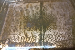 Copper Plate after etching (close-up)